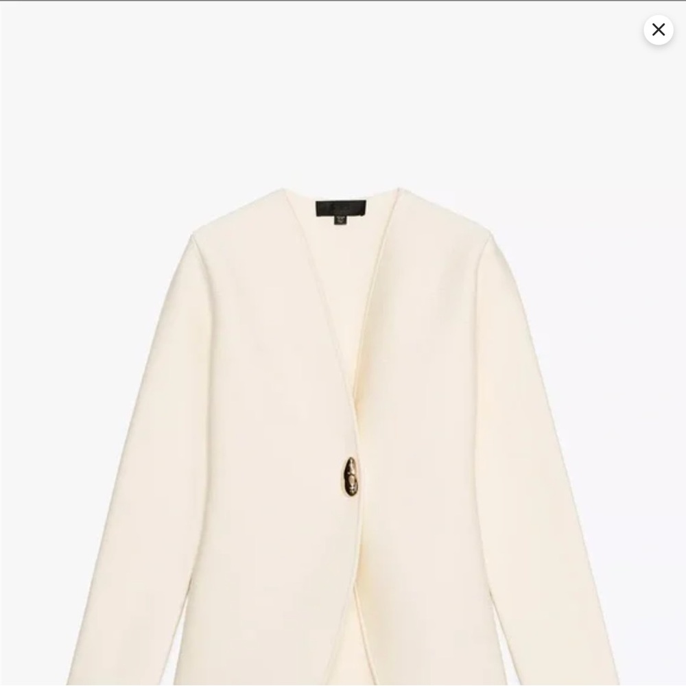 Zara Cream Blazer for Women